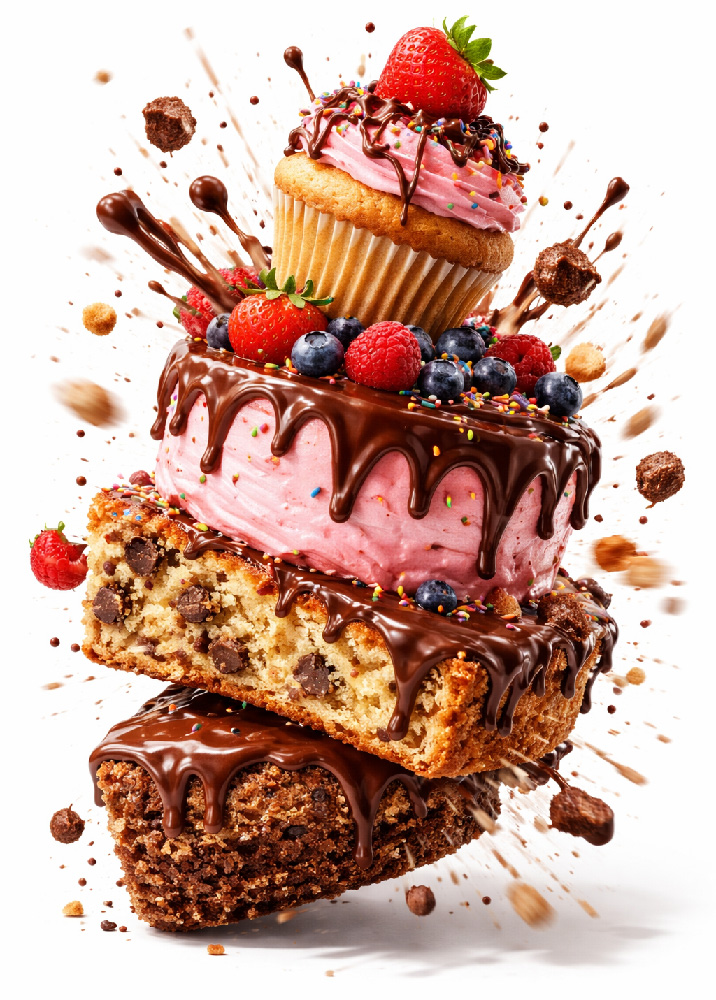 Bild Süssgebäck, Cupcakes, Torten, Kuchen